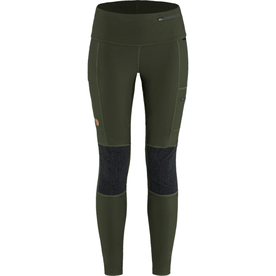 Meia-calça De Trekking Deep Forest Abisko W Fjällräven