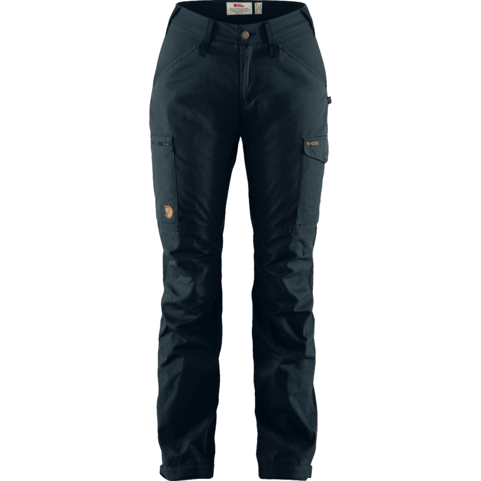 Calça Azul Marinho Escura Fjällräven Kaipak Curva W