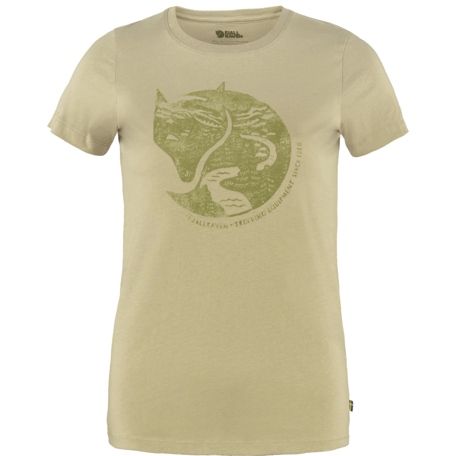 Camiseta Fashion Com Estampa De Raposa ártica W Fjällräven