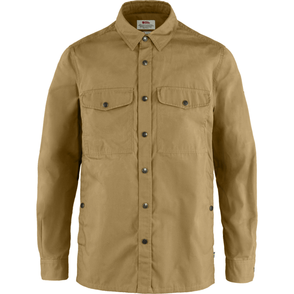 Singi Overshirt M Fjällräven Marrom Trigo Sarraceno