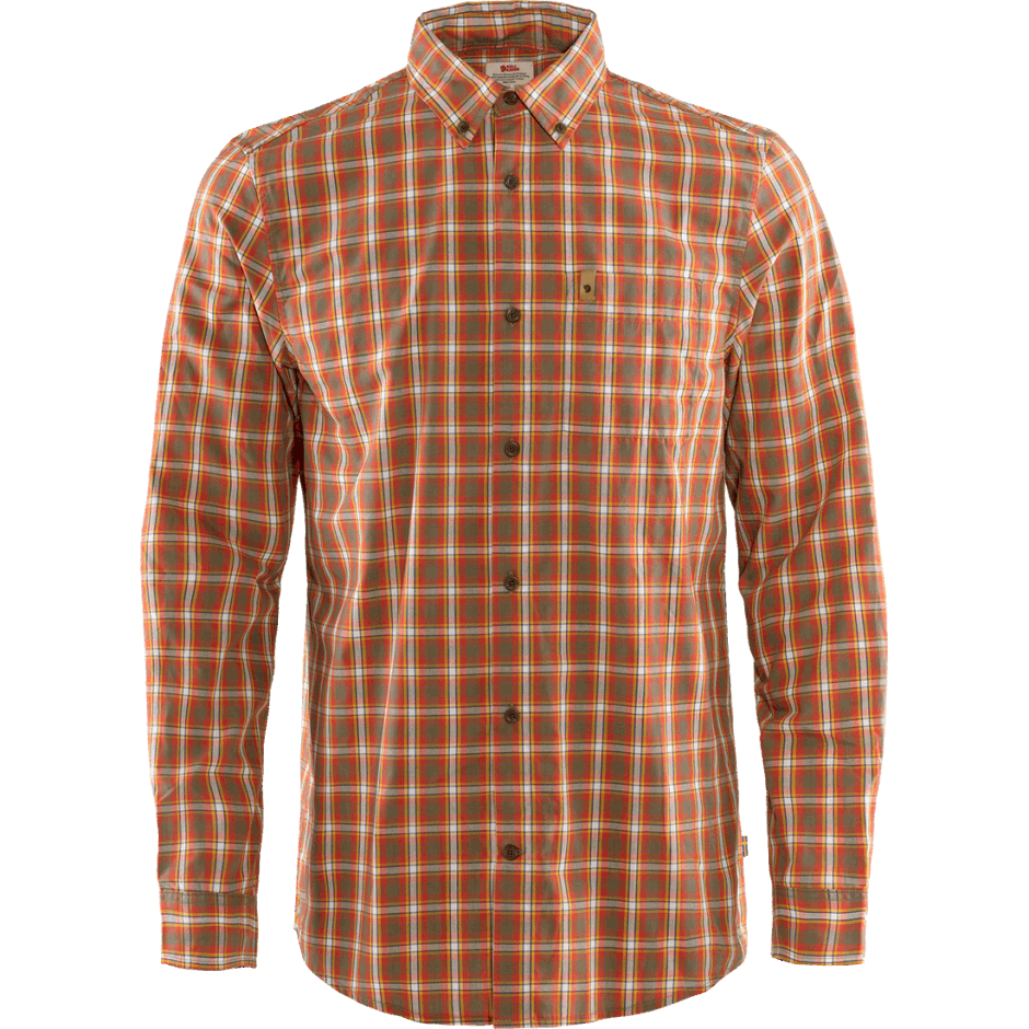 Camisa Övik Ls M Light Olive Fjällräven
