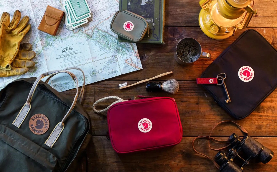 Carteira De Viagem Kånken Fjällräven Marca Laranja Picante
