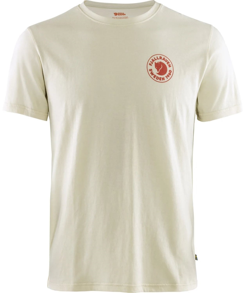 Camiseta Branca Giz Fjällräven 1960 Logo W