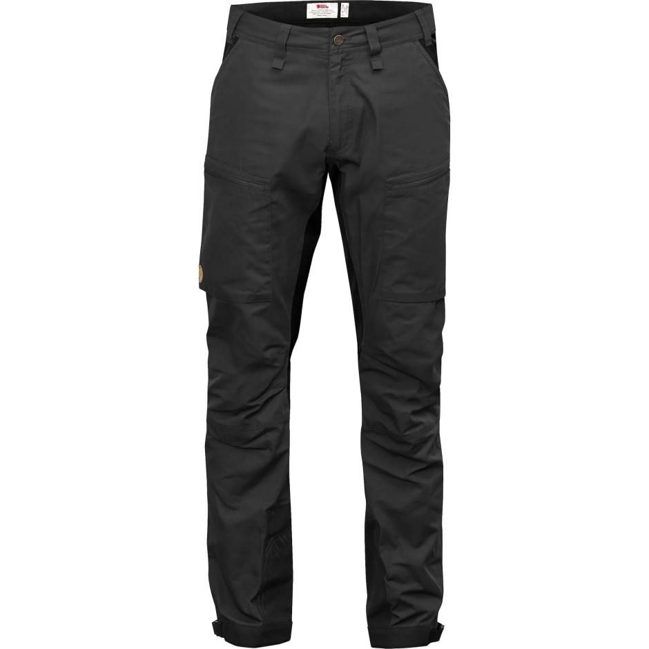 Calça De Trekking Fjällräven Cinza Escuro Abisko Lite M Longa