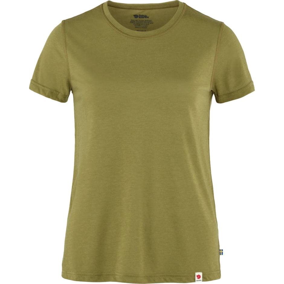 Camiseta Verde Musgo High Coast Com Raposa Da Montanha
