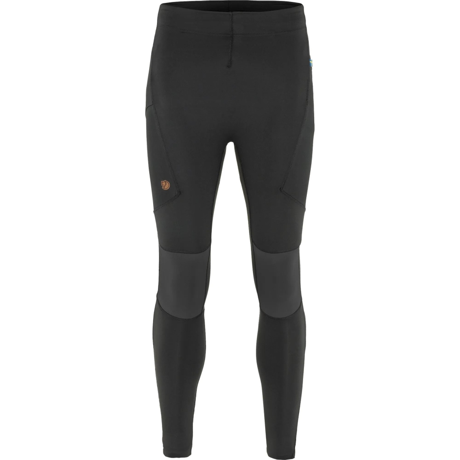 Meia-calça De Trekking Preto-ferro Cinza Abisko Pro M Fjällräven