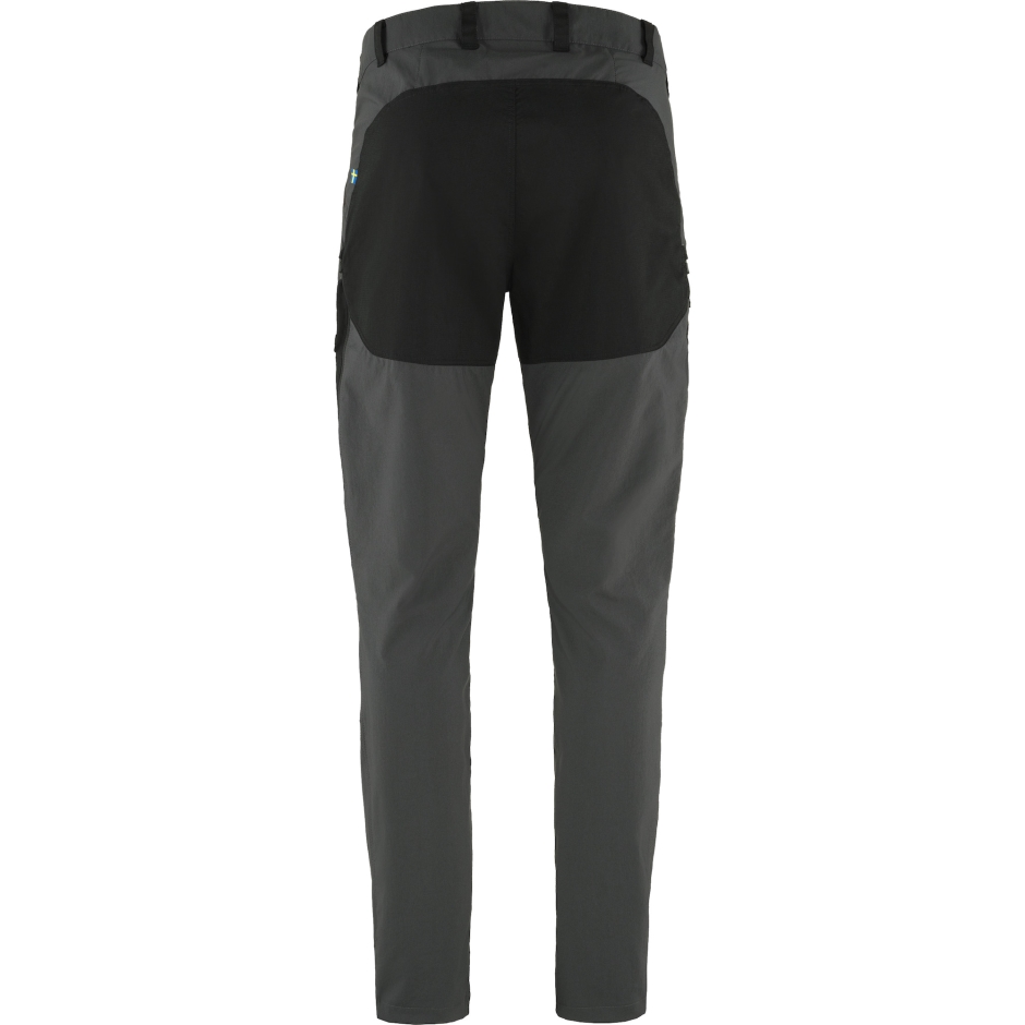 Calça Midsummer Abisko M Reg Fjällräven Cinza Escuro Preto