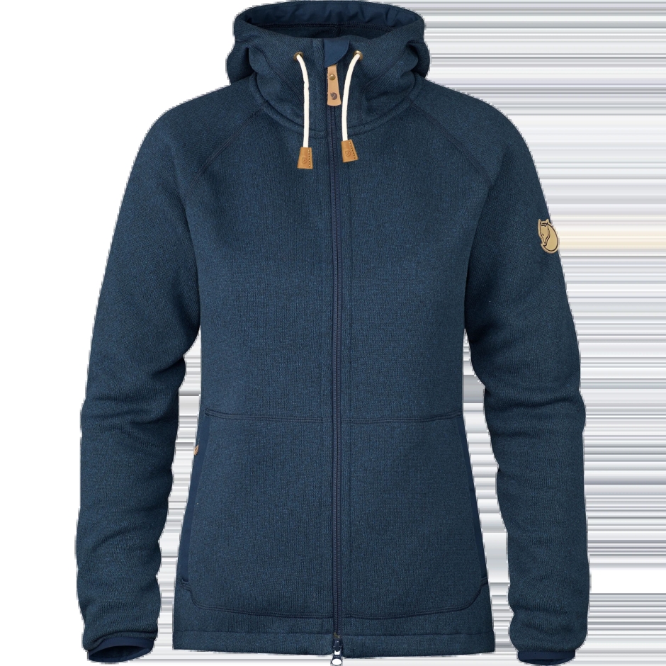 Fjällräven Marinho Com Capuz De Lã Övik W