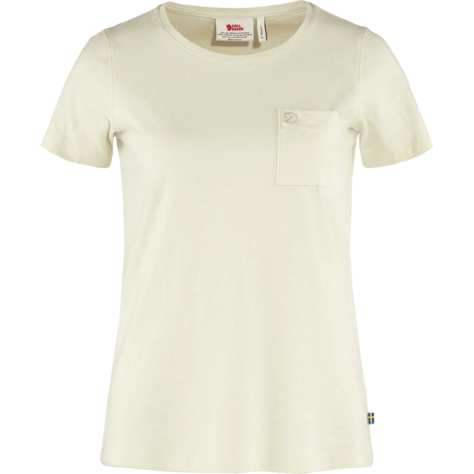 T-shirt Övik W Giz Branco Da Marca Raposa Da Montanha