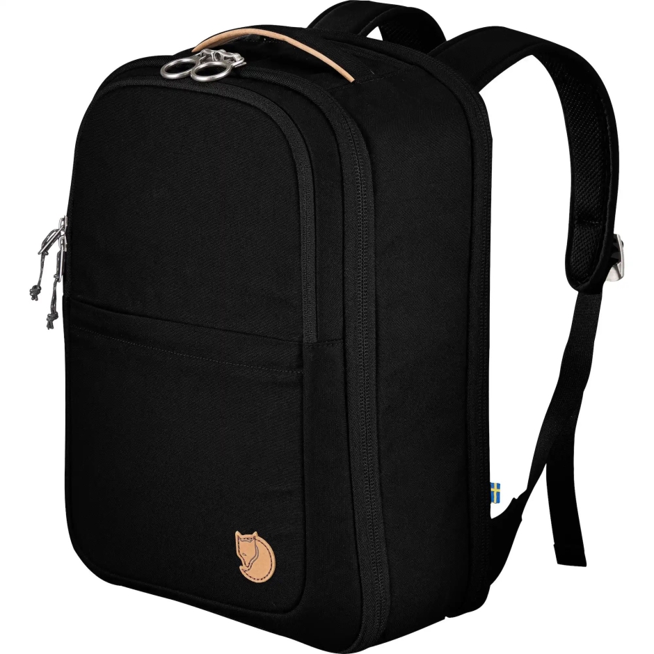 Pacote De Viagem Preto Da Marca Fjällräven Pequeno