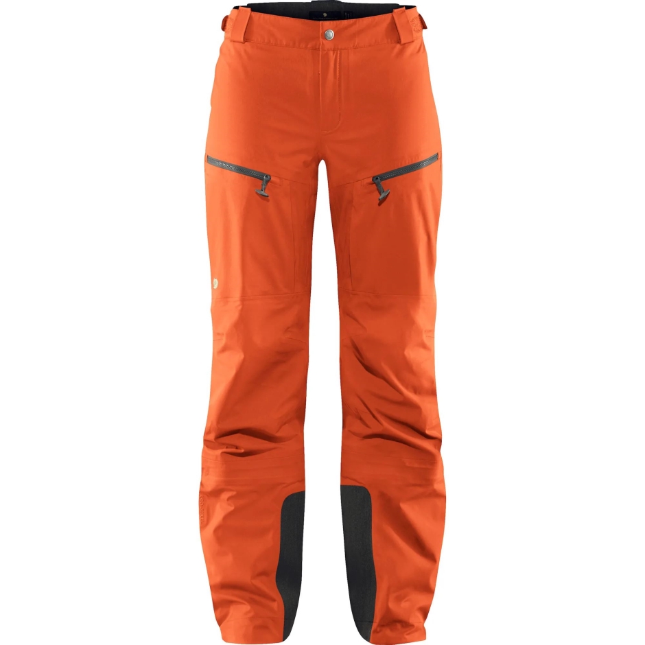 Calça Bergtagen Eco-shell W Mountain Fox Hokkaido Laranja