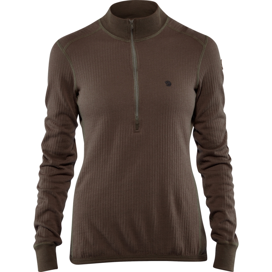 Azeitona Escura Fjällräven Marca Värmland Woolterry Meio Zíper W