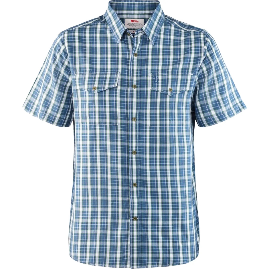Fjällräven Abisko Camisa Legal Ss M Tio Azul