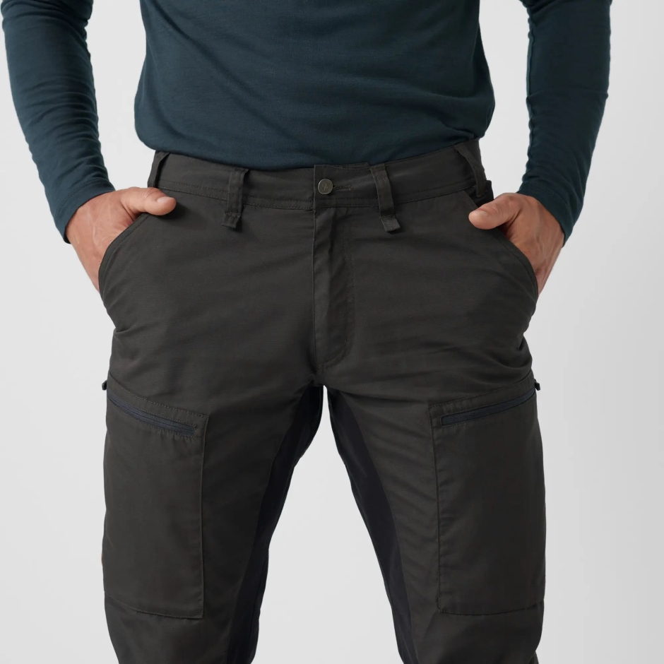Calça De Trekking Fjällräven Olive Abisko Lite M Reg