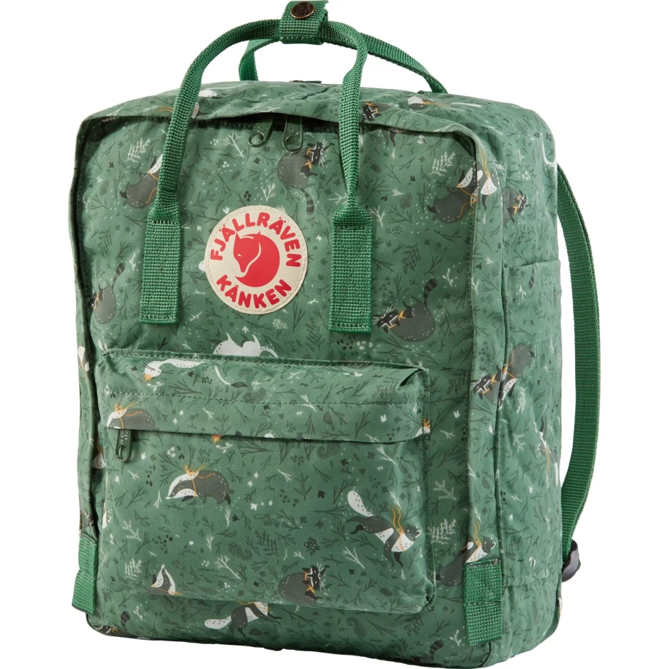 Fjällräven Fogo Kånken Arte Verde Fábula