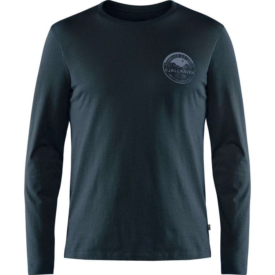 Dark Navy Fjällräven Distintivo Forever Nature Ls M