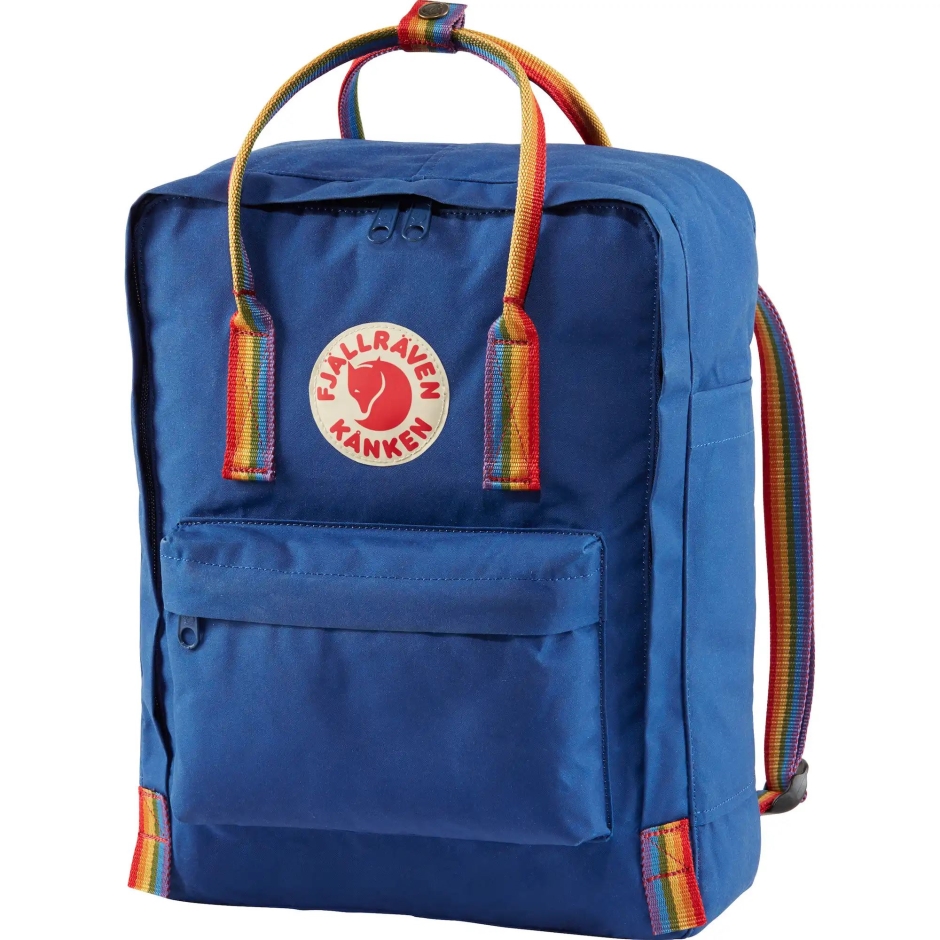 Fjällräven Kånken Arco-íris Azul Profundo Padrão De Arco-íris