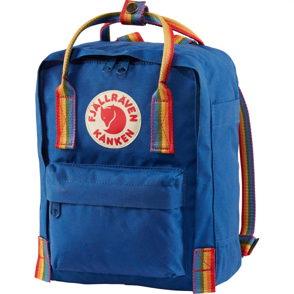 Padrão De Arco-íris Azul Profundo Raposa ártica Kånken Arco-íris Mini