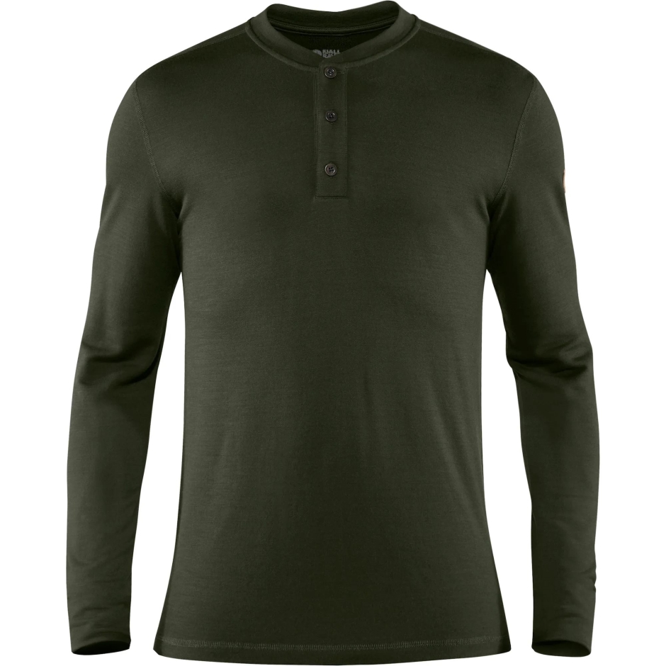 Raposa ártica Fogo Floresta Profunda Singi Merino Henley M