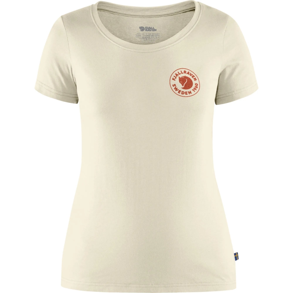1960 Logo T-shirt W Giz White Mountain Fox
