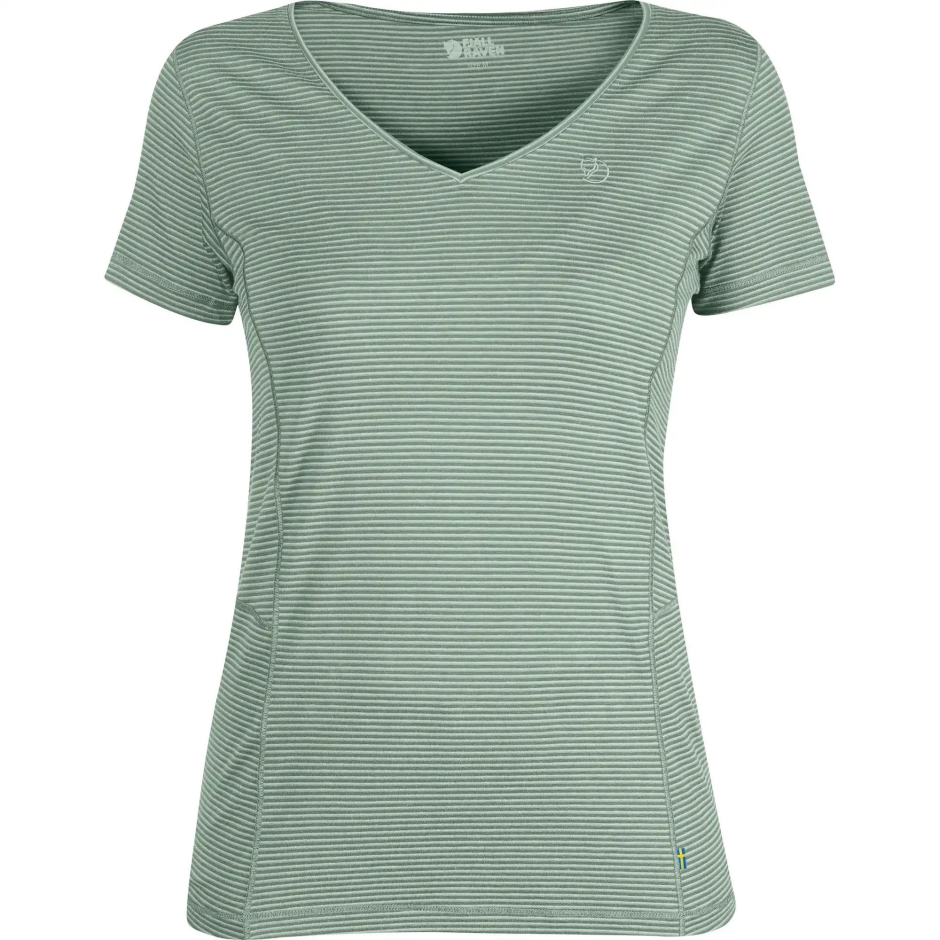 Camiseta Legal Abisko Com Raposa Da Montanha Verde Menta