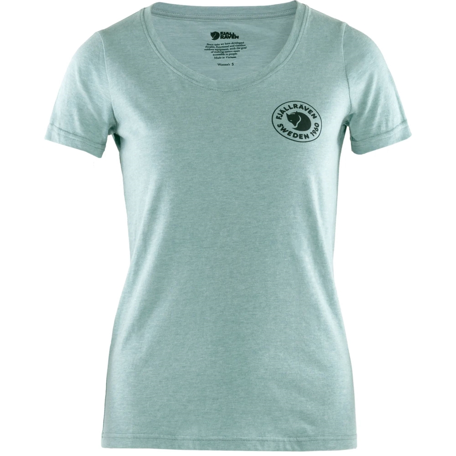 T-shirt Com Logótipo De Argila Azul-melange Fjällräven 1960 W