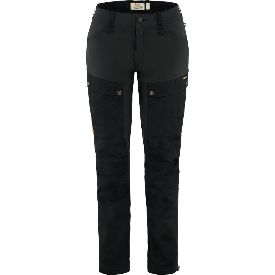 Fjällräven Calça Keb Curva W Reg Preto