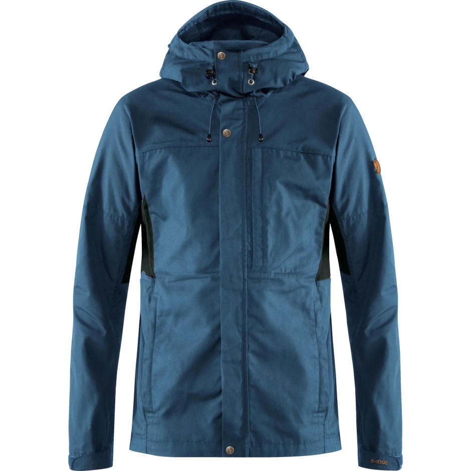 Jaqueta Kaipak M Fjällräven Marca Tio Azul-cinza Escuro