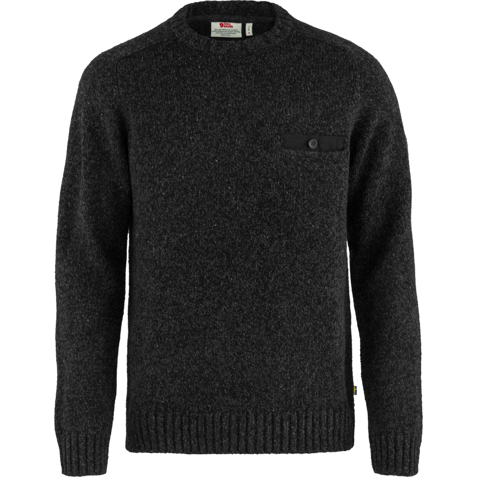 Suéter Gola Redonda Lada M Fjällräven Preto
