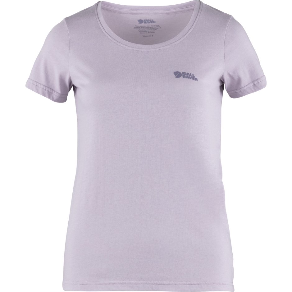 T-shirt Lavanda Pastel Fjällräven Logo W