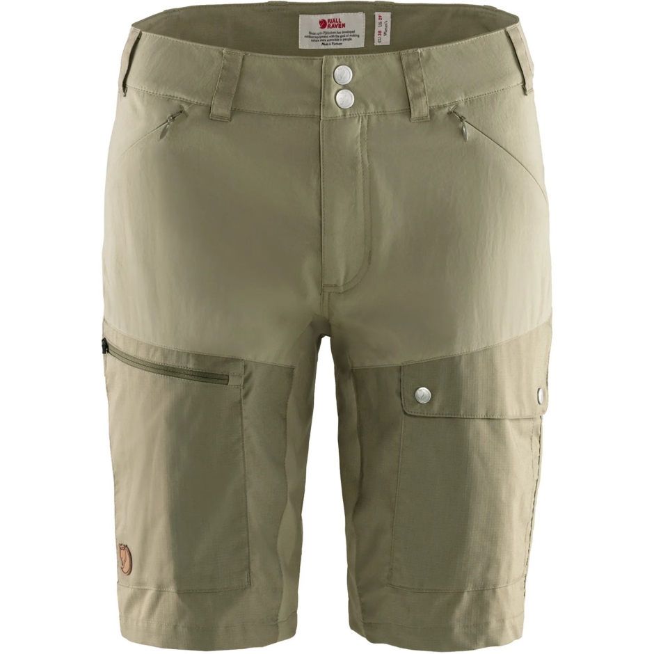 Shorts De Verão Abisko W Savanna-light Olive Fjällräven