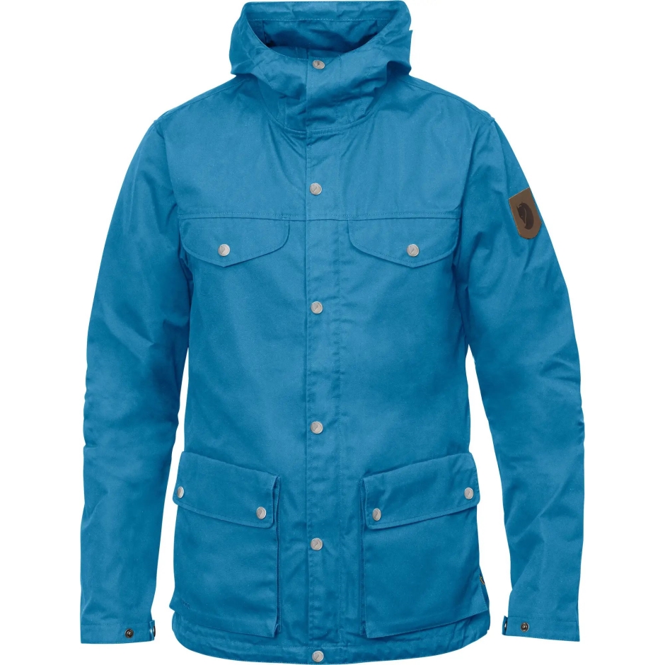 Jaqueta Greenland M Fjällraven Azul Celeste