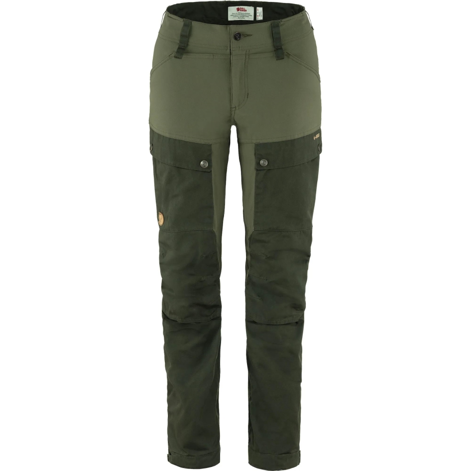 Calça Fjällraven Keb W Reg Deep Forest-laurel Green