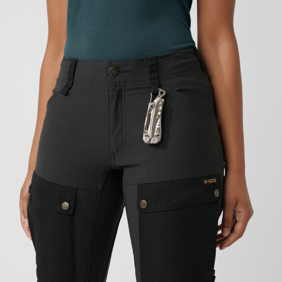 Calça Fjällraven Keb W Reg Deep Forest-laurel Green