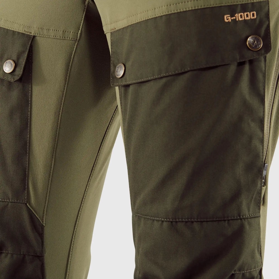 Calça Fjällraven Keb W Reg Deep Forest-laurel Green
