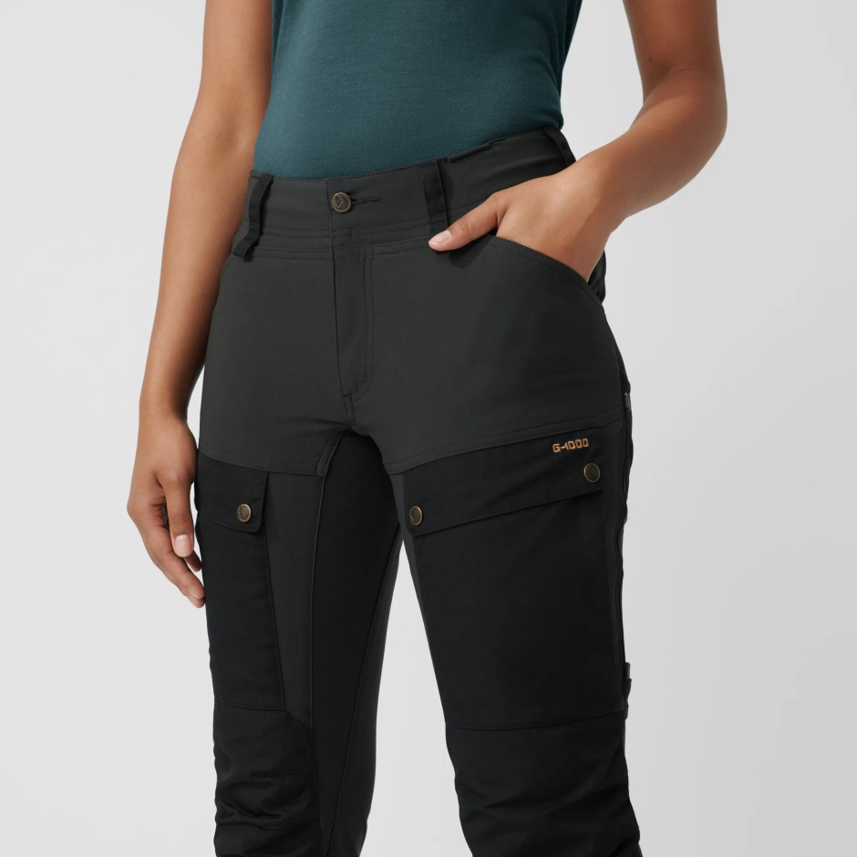Calça Fjällraven Keb W Reg Deep Forest-laurel Green