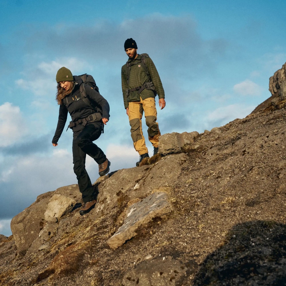 Calça Fjällraven Keb W Reg Deep Forest-laurel Green