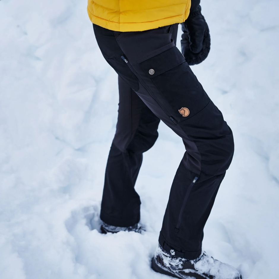Calça Fjällraven Keb W Reg Deep Forest-laurel Green