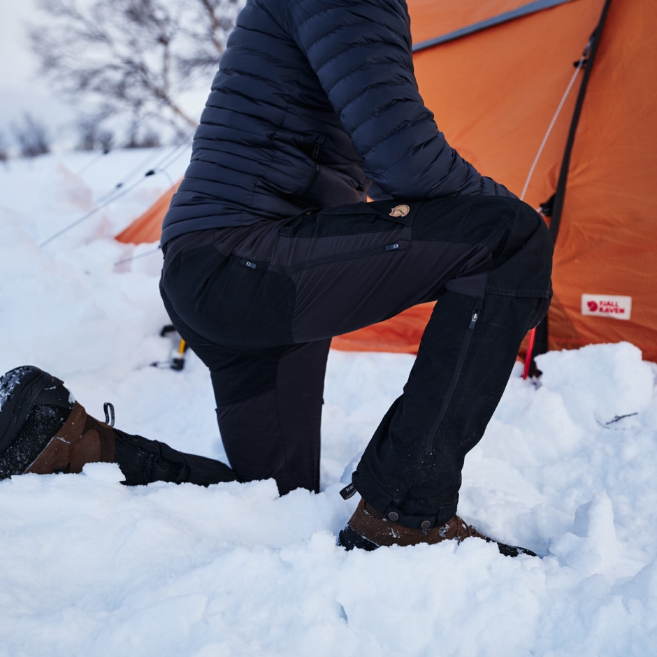 Calça Fjällraven Keb W Reg Deep Forest-laurel Green