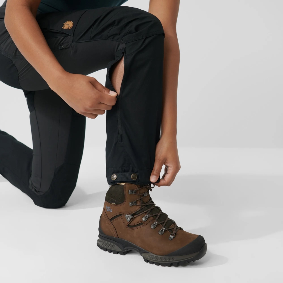 Calça Fjällraven Keb W Reg Deep Forest-laurel Green