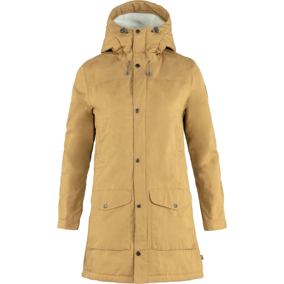 Fjällräven Parka De Inverno Marrom De Trigo Sarraceno W Da Marca Fjällräven