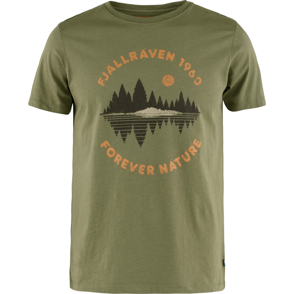 T-shirt Fjällräven Green Forest Mirror W