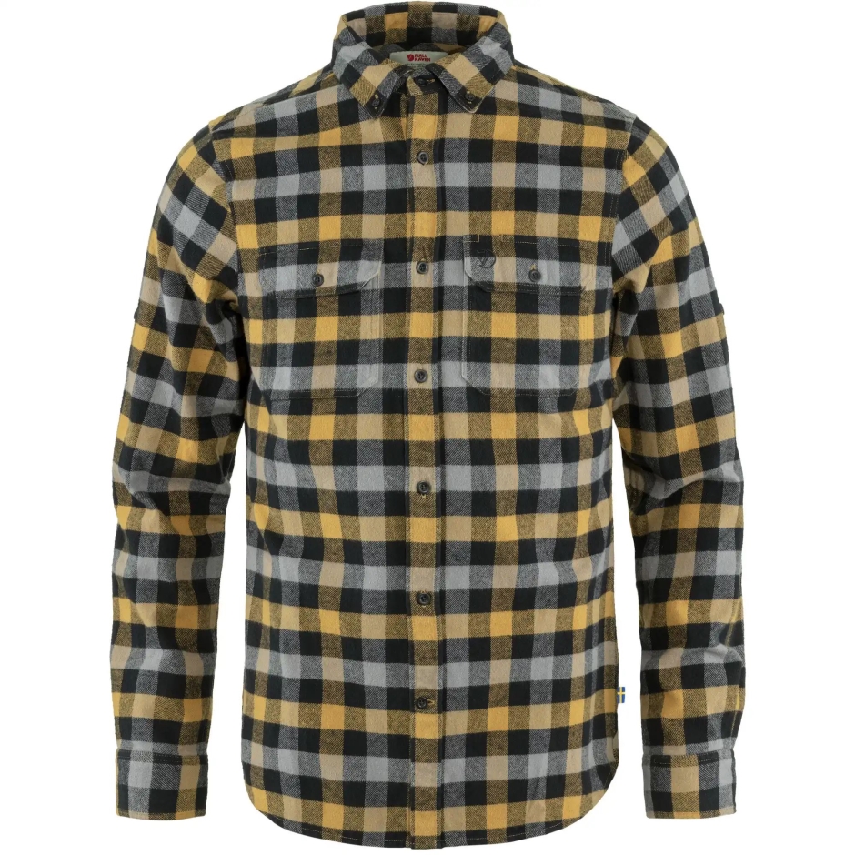 Camisa Da Floresta M Fjällraven Trigo Sarraceno Marrom-preto