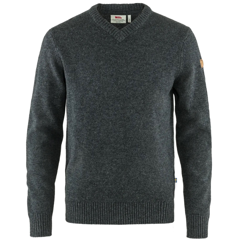 Fjällräven Suéter Cinza Escuro Övik Gola V W
