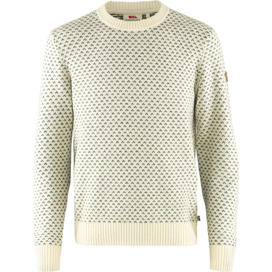 Suéter Nórdico Övik M Fjällräven Giz Branco