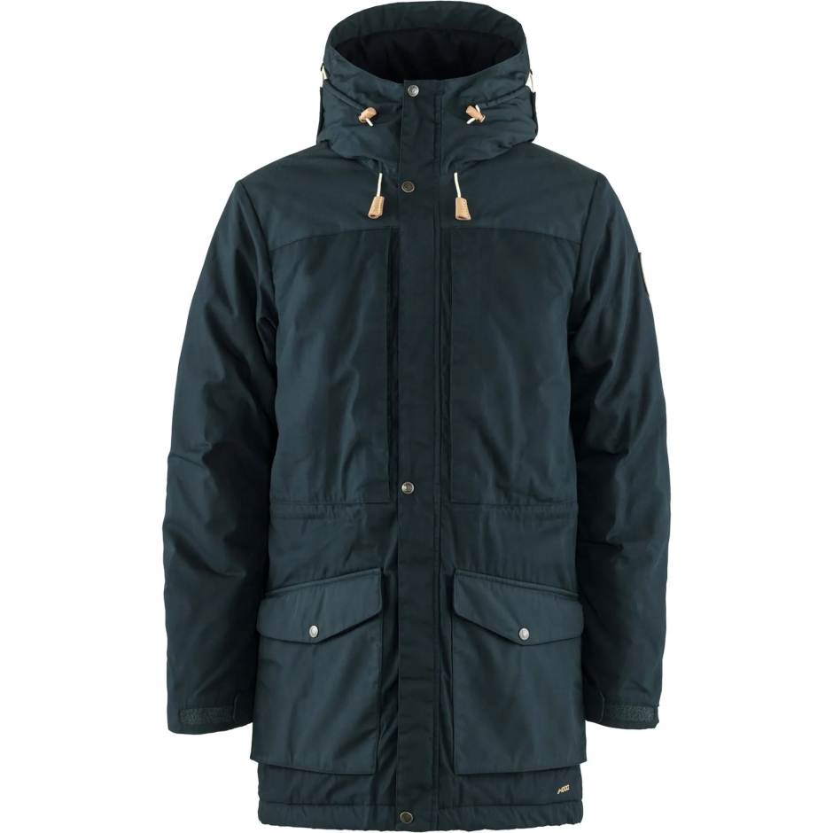 Fjällräven Parka Acolchoada De Lã Singi Marinho Escuro M