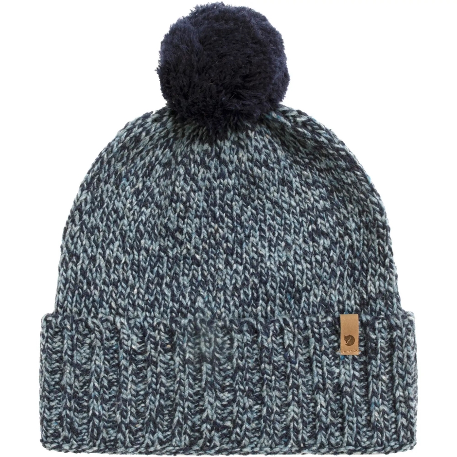 Chapéu Pom Övik Azul Marinho Escuro Da Marca Mountain Fox