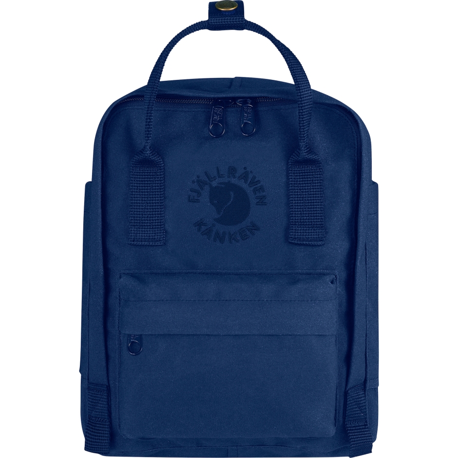 Fjällräven Meia-noite Azul Re-kånken Mini
