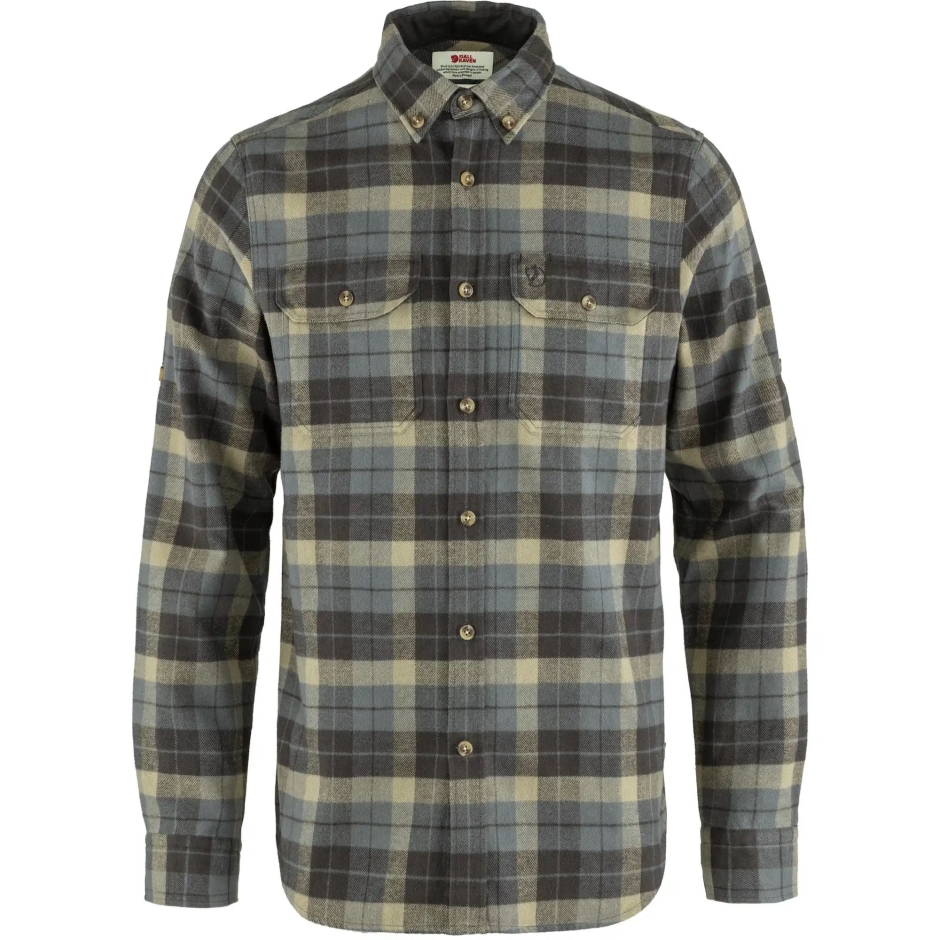 Fjällräven Singi Camisa De Flanela Pesada M Super Grey-stone Grey