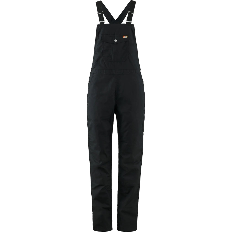 Calça Jardineira Preta Para O Dia A Dia W Fjällräven